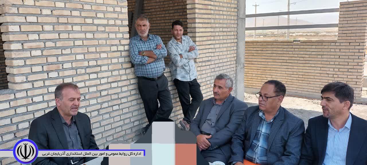 بازدید میدانی سرپرست فرمانداری نقده از شهرک صنعتی شهید بروجردی خلیفه لو