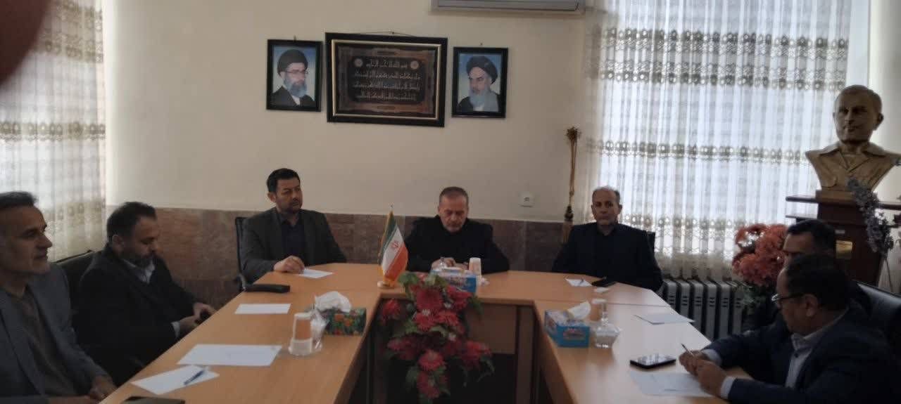 برگزاری نخستین جلسه کارگروه تنظیم بازار و مدیریت بحران بخش محمدیار به ریاست فرماندار نقده