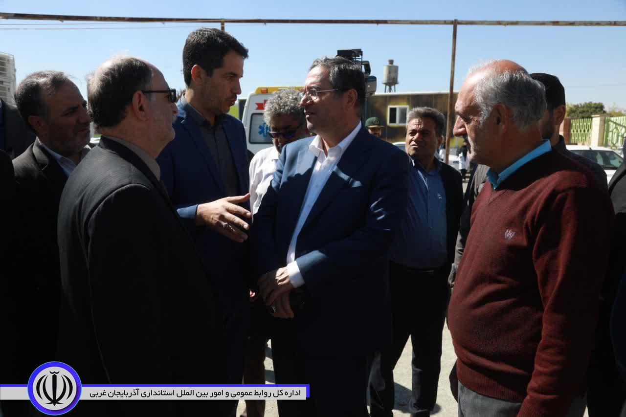 دیدار استاندار آذربایجانغربی با دکتر قاضیزاده هاشمی در نقده + تصاویر