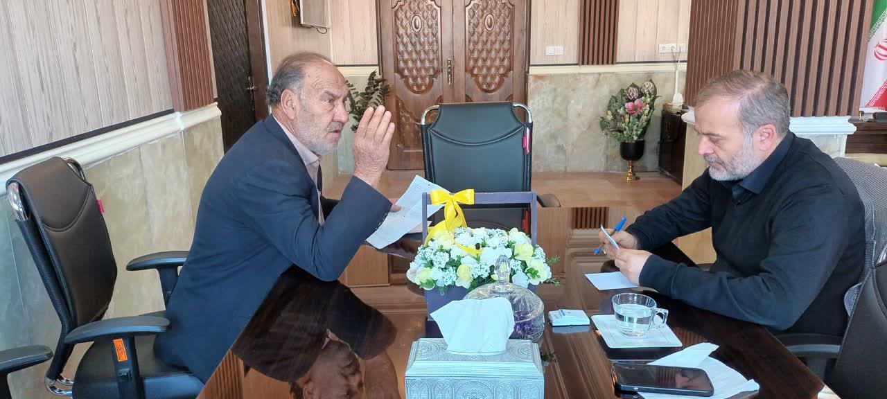 برگزاری ملاقات مردمی و دیدار چهره به چهره فرماندار نقده + تصاویر