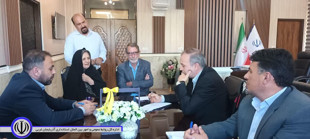 ملاقات مردمی و دیدار چهره به چهره سرپرست فرمانداری نقده با مردم شریف شهرستان