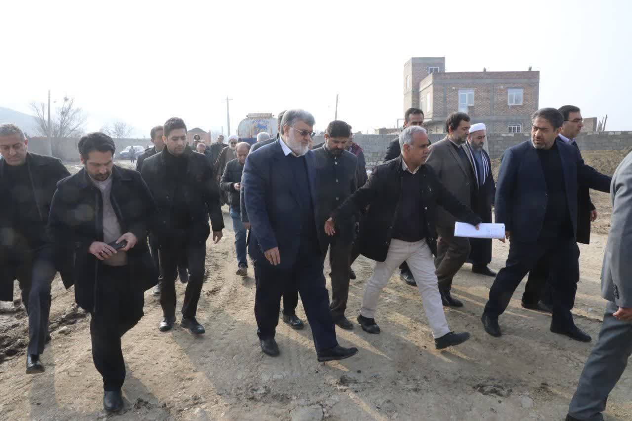 آلبوم تصویری / بازدید استاندار آذربایجانغربی از محل اتصال کانال انتقال آب سد کانی سیب به رودخانه گدار