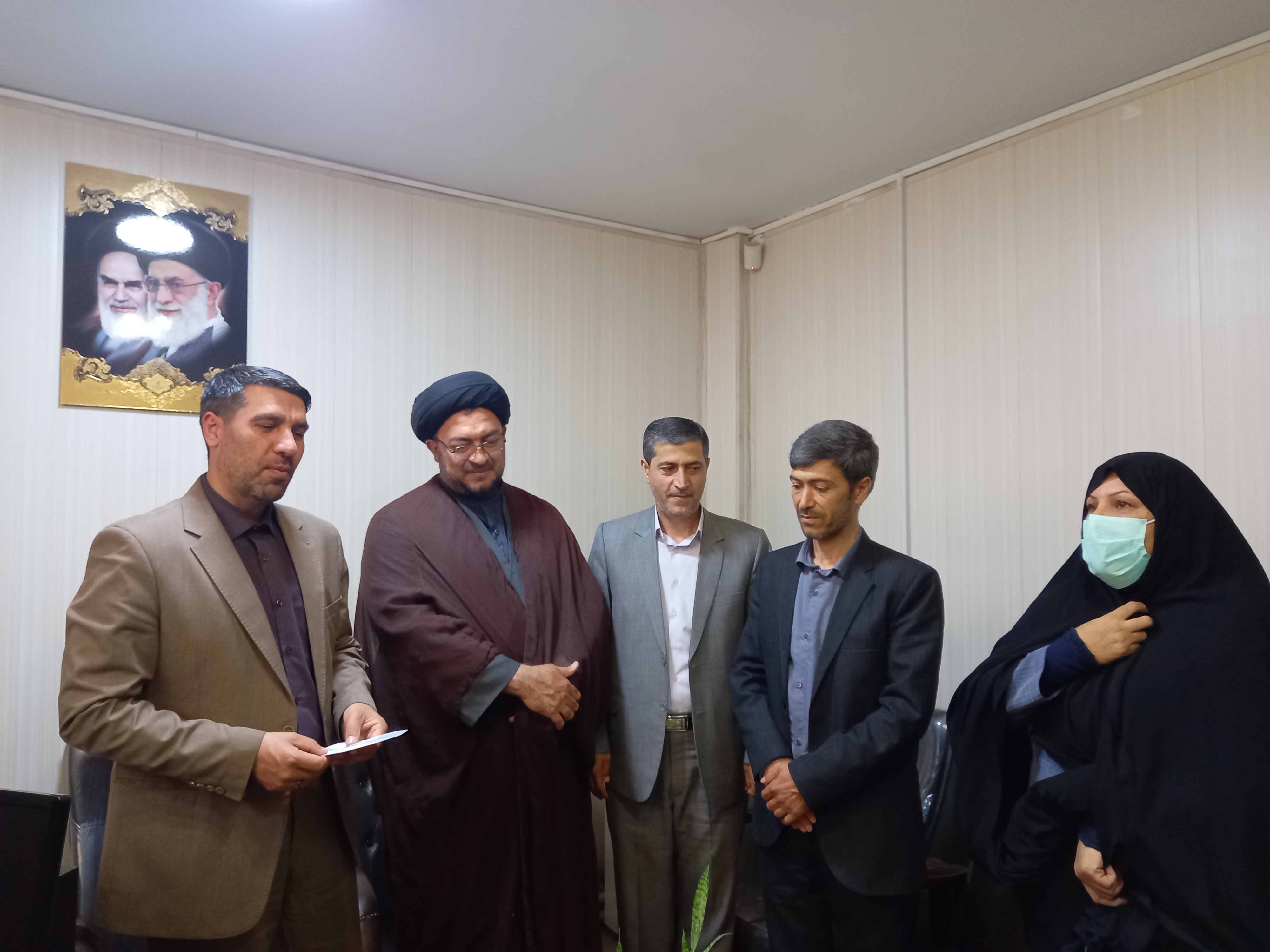 بازدید فرماندار نقده از اداره میراث فرهنگی، گردشگری و صنایع دستی و موزه این شهرستان