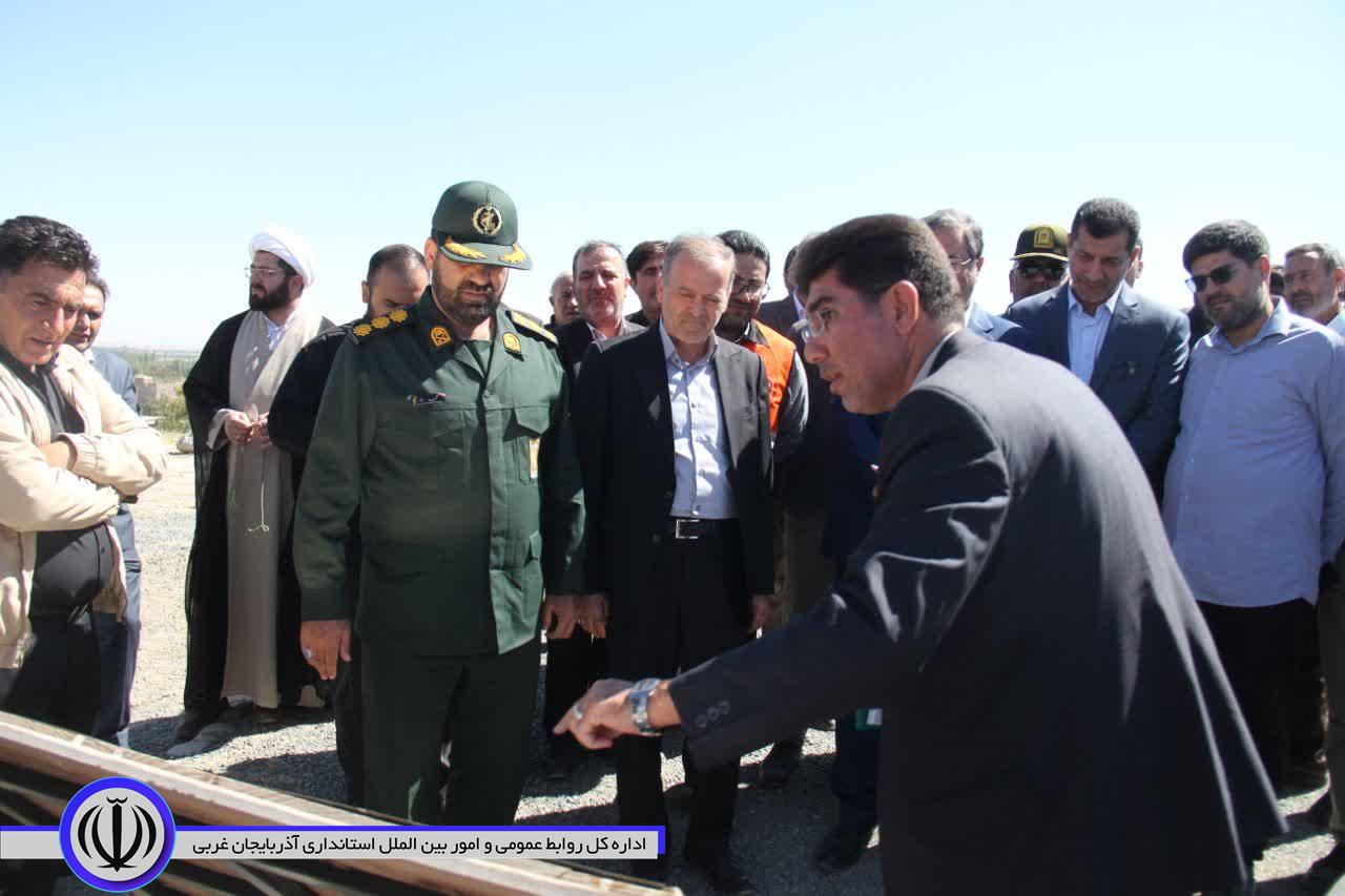 بازدید استاندار آذربایجانغربی از تپه تاریخی حسنلو نقده + تصاویر