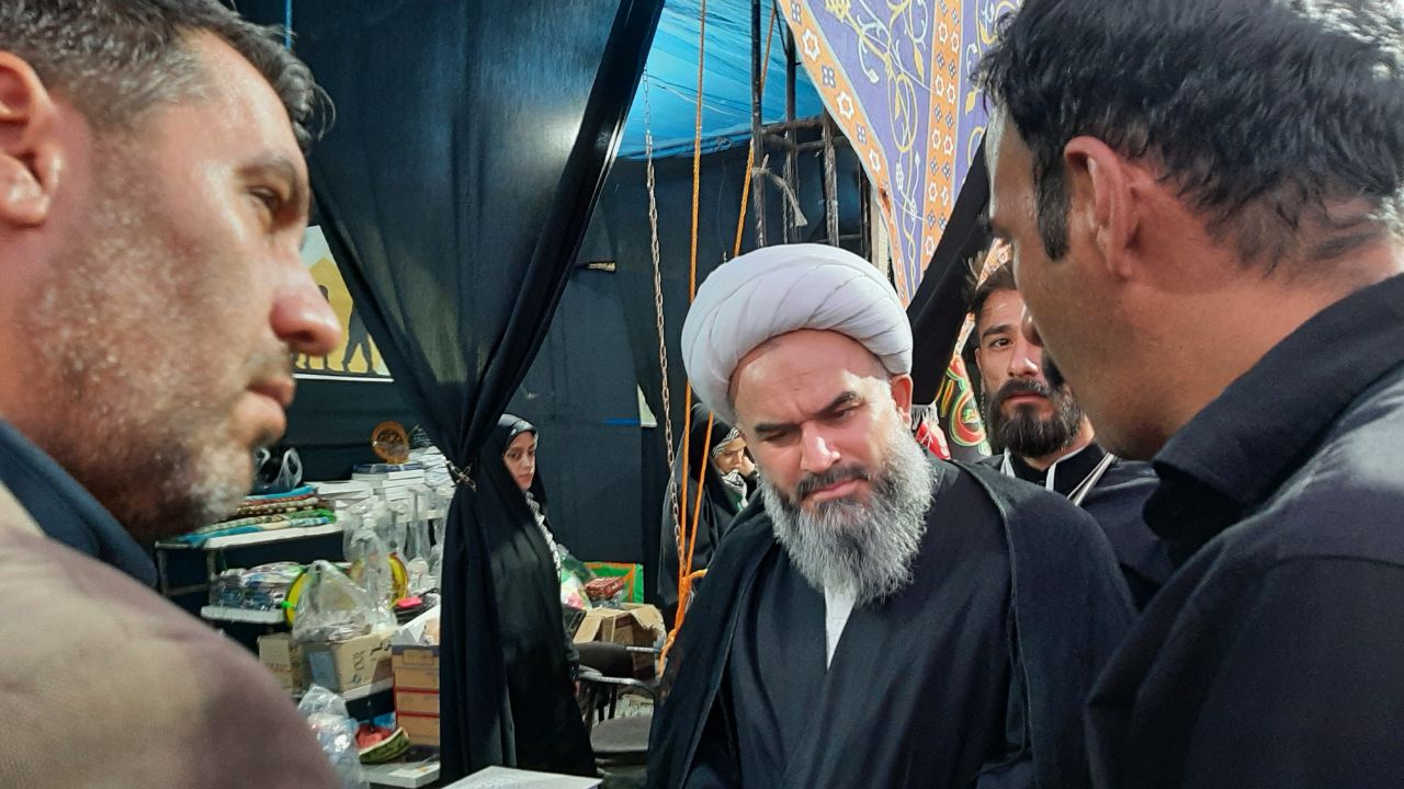 بازدید فرماندار نقده از موکب ها و ایستگاههای صلواتی زوار اربعین در شهرستان