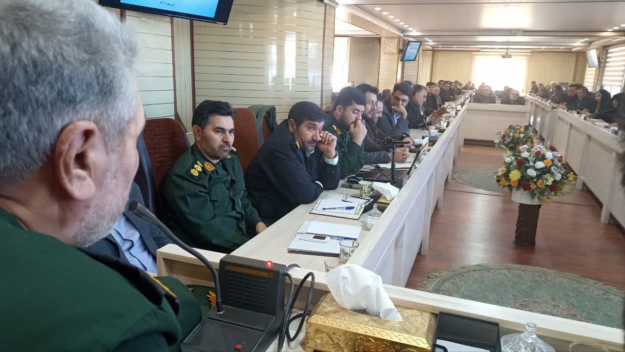 چهارمین جلسه شورای اداری شهرستان نقده در سال جاری با محوریت نظارت بر بازار، انتخابات و طرح محله‌محور برگزار شد