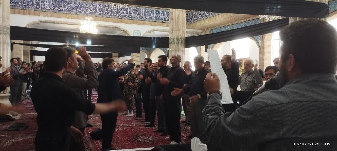 گزارش تصویری: عزاداری مردم شهرستان نقده در سالروز رحلت جانسوز معمار کبیر انقلاب اسلامی