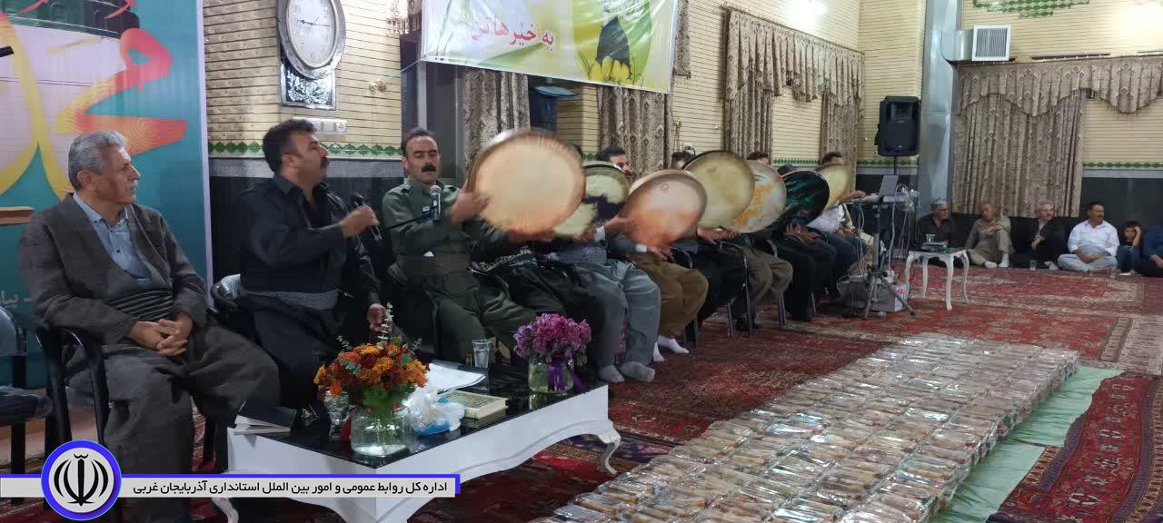 مراسم مولودی خوانی در مسجد جامع اهل سنت شهرستان برگزار شد