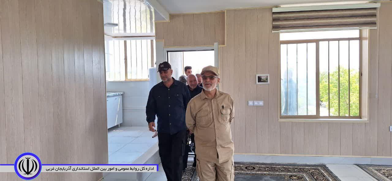 بازدید سردار پورجمشیدیان معاون وزیر کشور و رییس ستاد اربعین کشور، از پروژه های اربعین شهرستان نقده