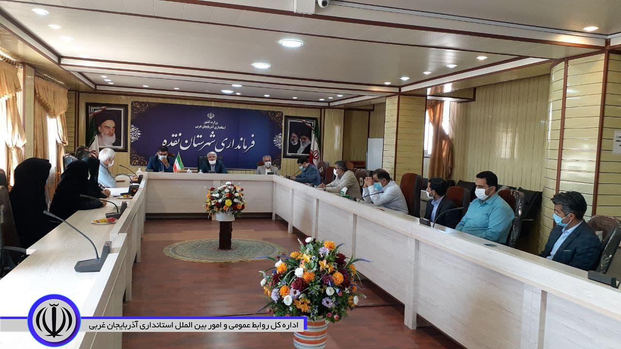 خلیل حبیبی بخشدار مرکزی نقده تودیع شد