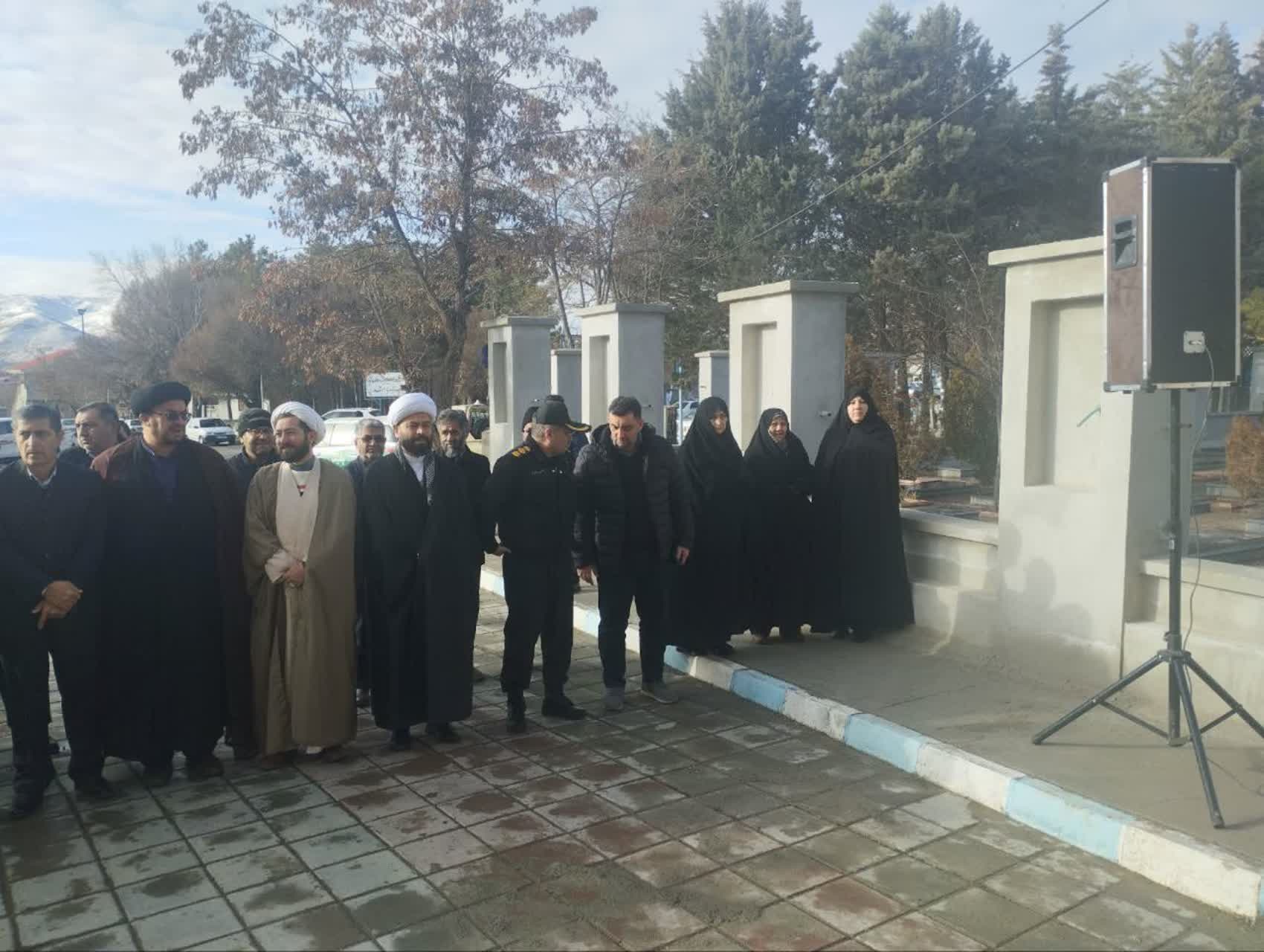 تجدید میثاق مسئولان شهرستان نقده با آرمانهای شهدا