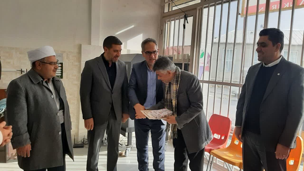 افتتاح باجه پست بانک در روستای بالقچی
