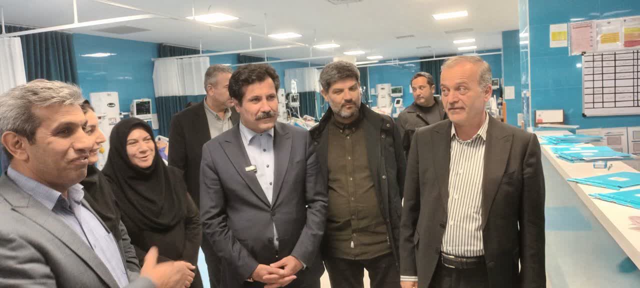 بازدید معاون رییس جمهور از بیمارستان امام خمینی( ره) شهرستان نقده