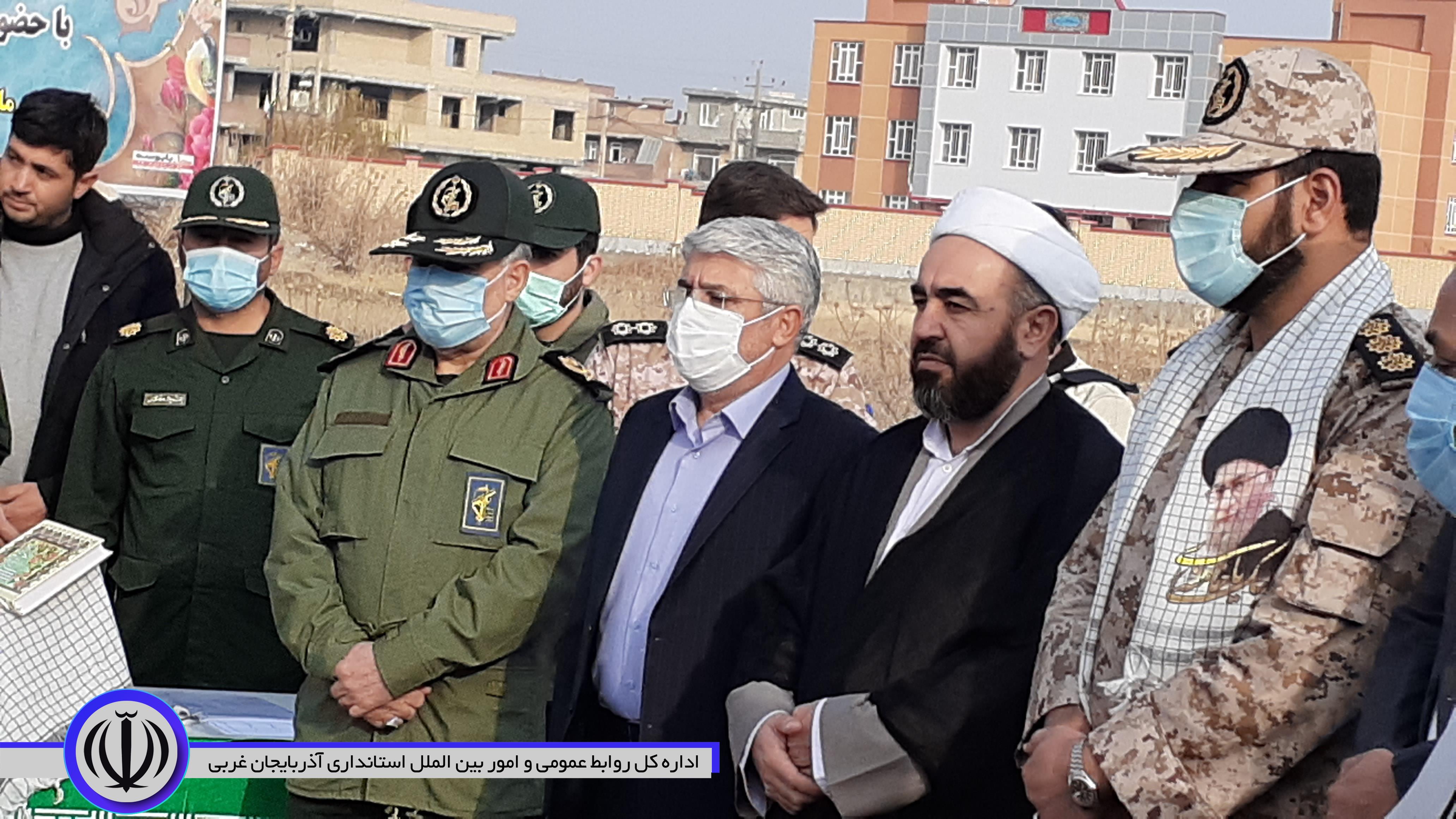 کلنگ زنی احداث ساختمان حوزه شهری امام سجاد(ع) با حضور منوچهر شاکر فرماندار شهرستان