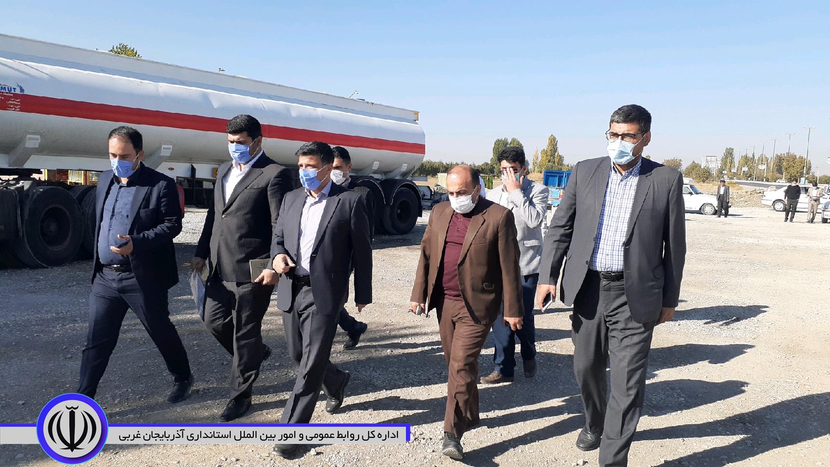 بازدید جغتایی رئیس امور پایش و ارزیابی اعتبارات سازمان برنامه و بودجه کشور از پروژه های نیمه تمام شهرستان نقده