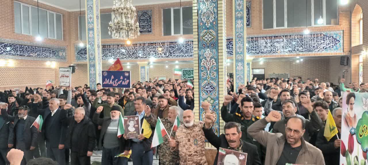 برگزاری همایش بزرگ بسیجیان شهرستان نقده بهمناسبت سالروز تشکیل بسیج مستضعفین