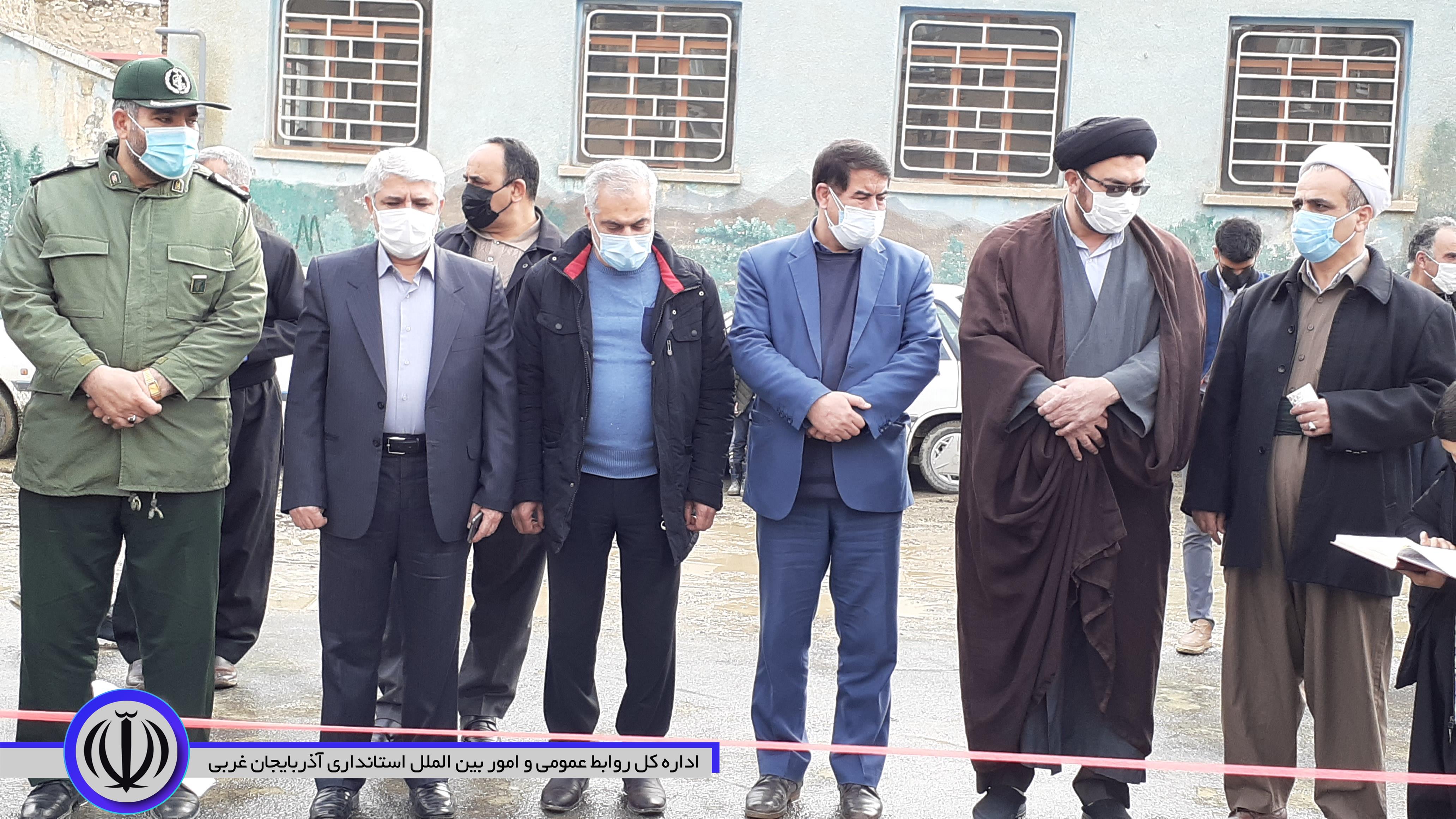 بهره برداری از پل بتنی روستای ماسو با حضور فرماندار شهرستان