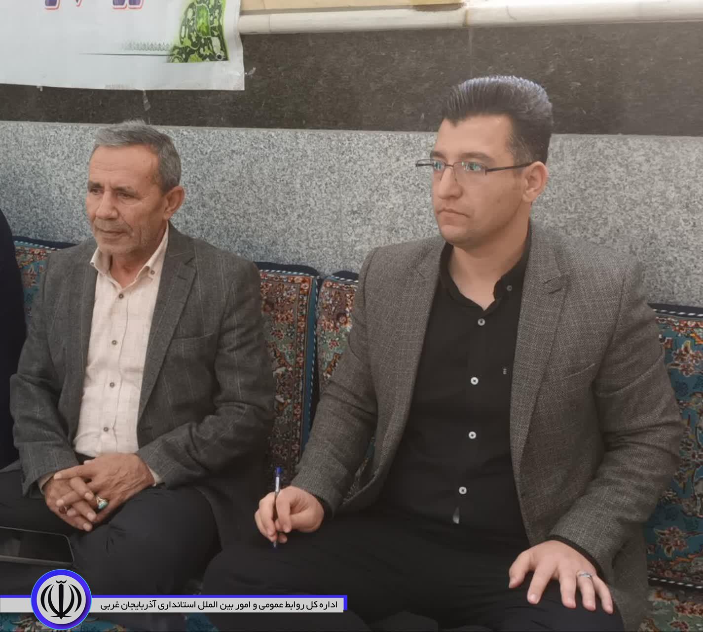 برگزاری میز ارتباطات مردمی فرماندار شهرستان نقده در شهر محمدیار