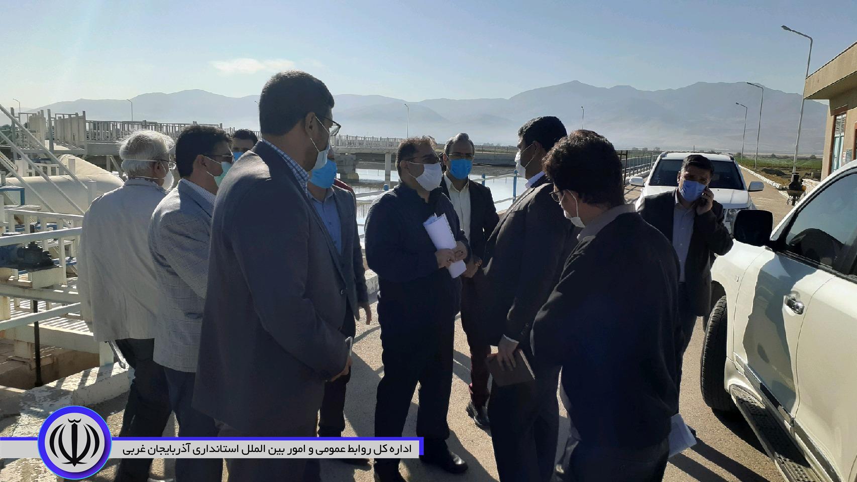 بازدید جغتایی رئیس امور پایش و ارزیابی اعتبارات سازمان برنامه و بودجه کشور از پروژه های نیمه تمام شهرستان نقده