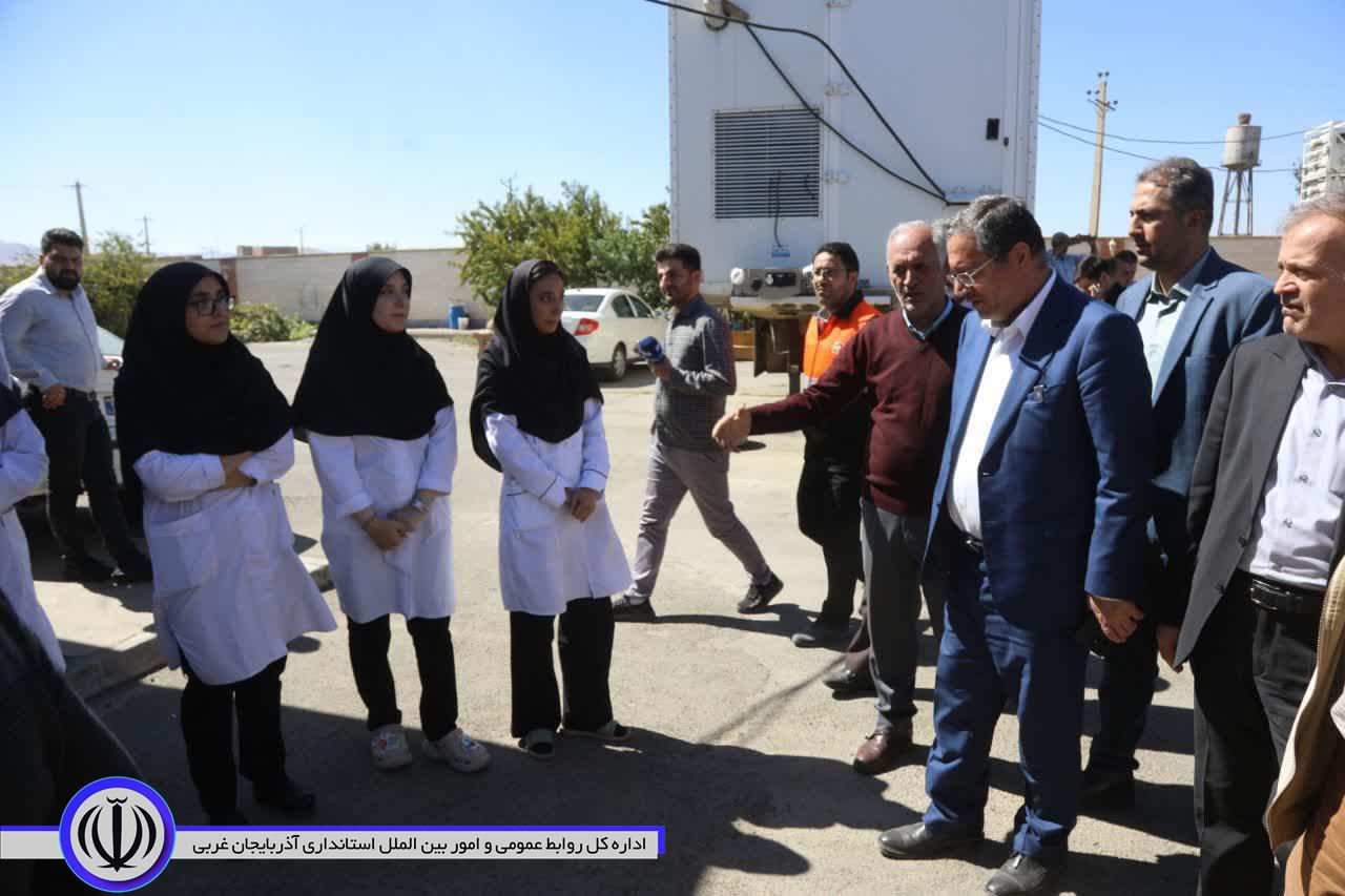 دیدار استاندار آذربایجانغربی با دکتر قاضیزاده هاشمی در نقده + تصاویر