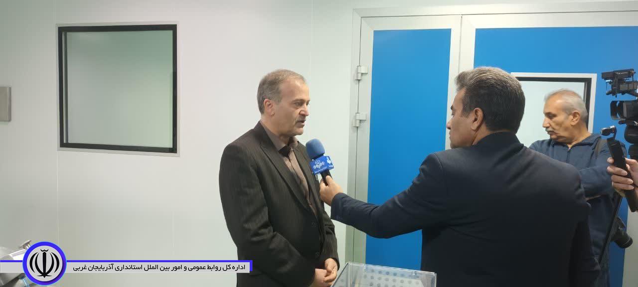 بازدید سرپرست فرمانداری نقده از شرکت داروگستر ساوا شفاژن و تأکید بر حمایت از واحدهای دانشبنیان