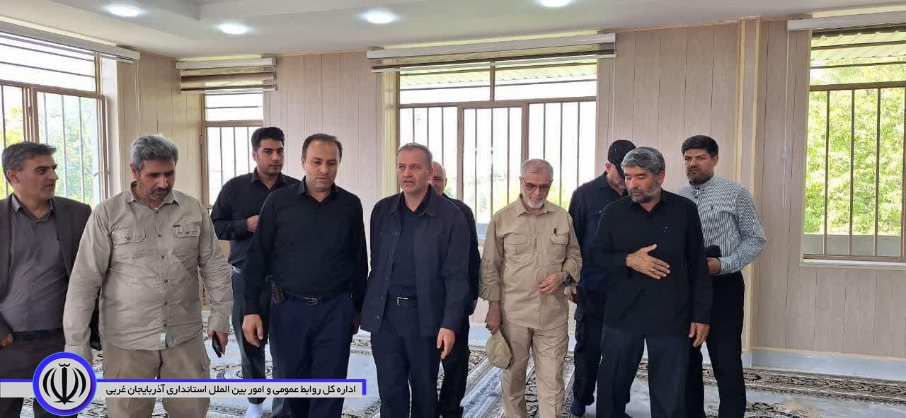 بازدید سردار پورجمشیدیان معاون وزیر کشور و رییس ستاد اربعین کشور، از پروژه های اربعین شهرستان نقده