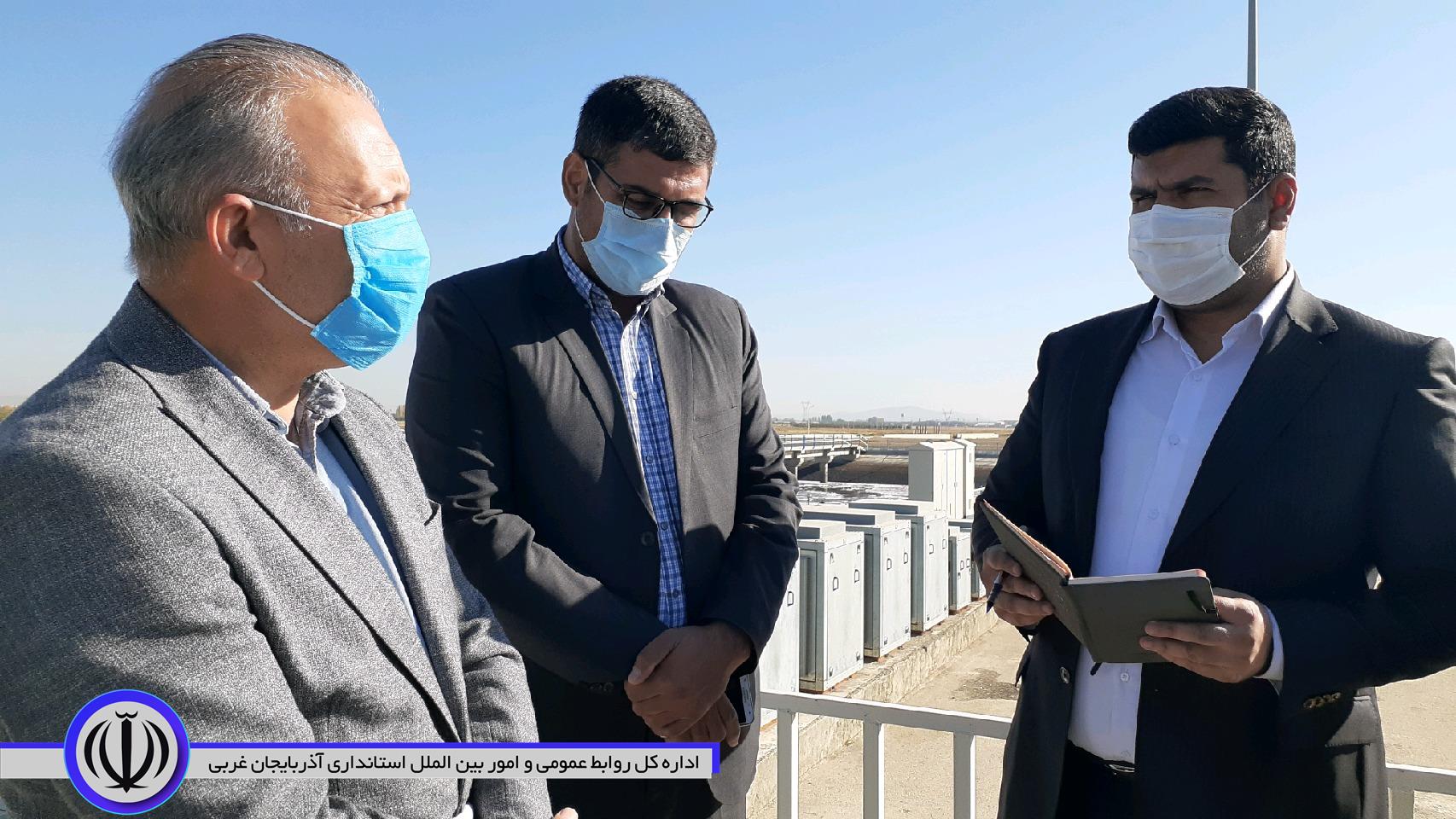 بازدید جغتایی رئیس امور پایش و ارزیابی اعتبارات سازمان برنامه و بودجه کشور از پروژه های نیمه تمام شهرستان نقده