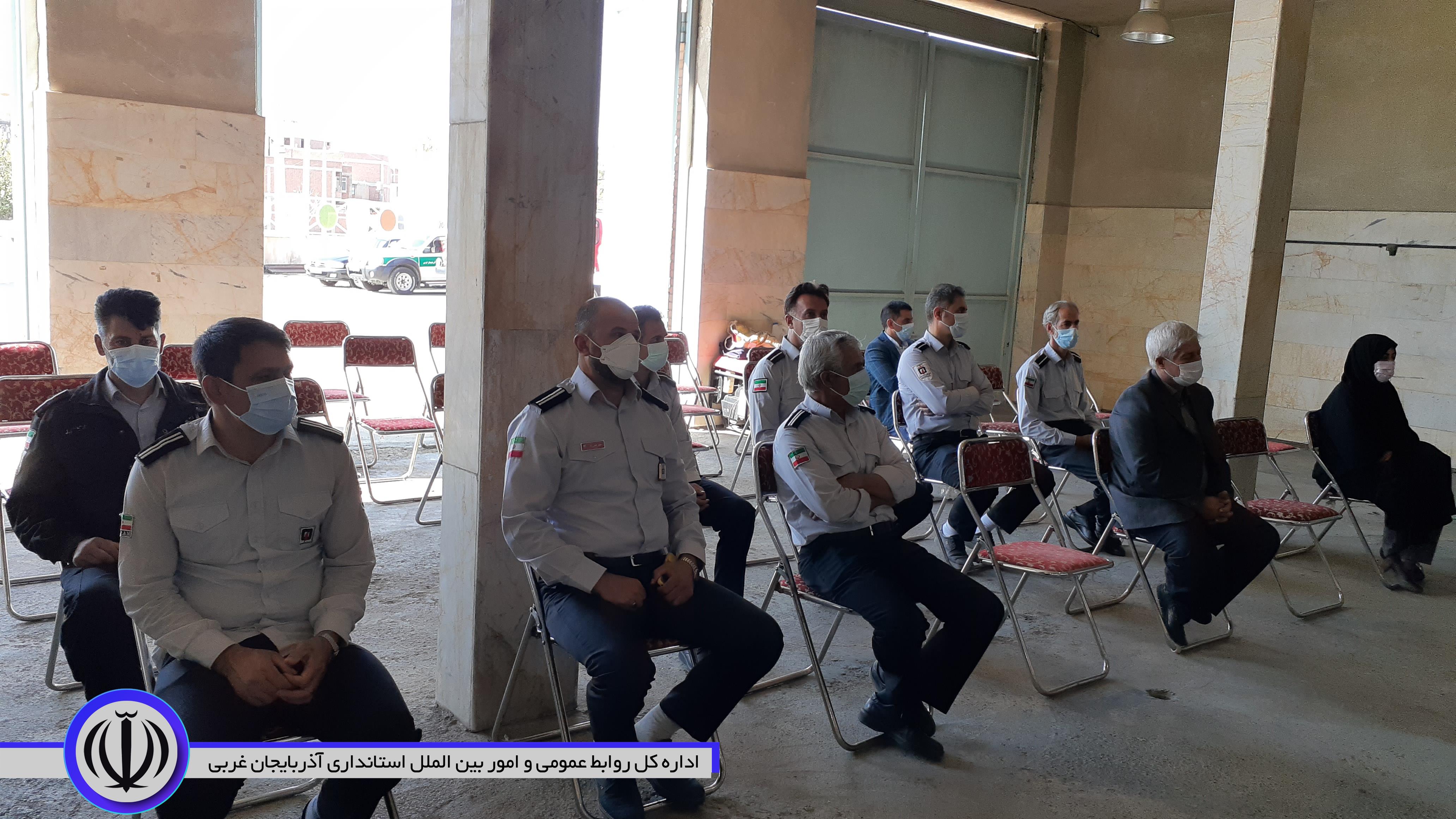 مراسم گرامیداشت 7 مهر روز آتش نشانی و ایمنی با حضور منوچهر شاکر فرماندار شهرستان نقده برگزار شد