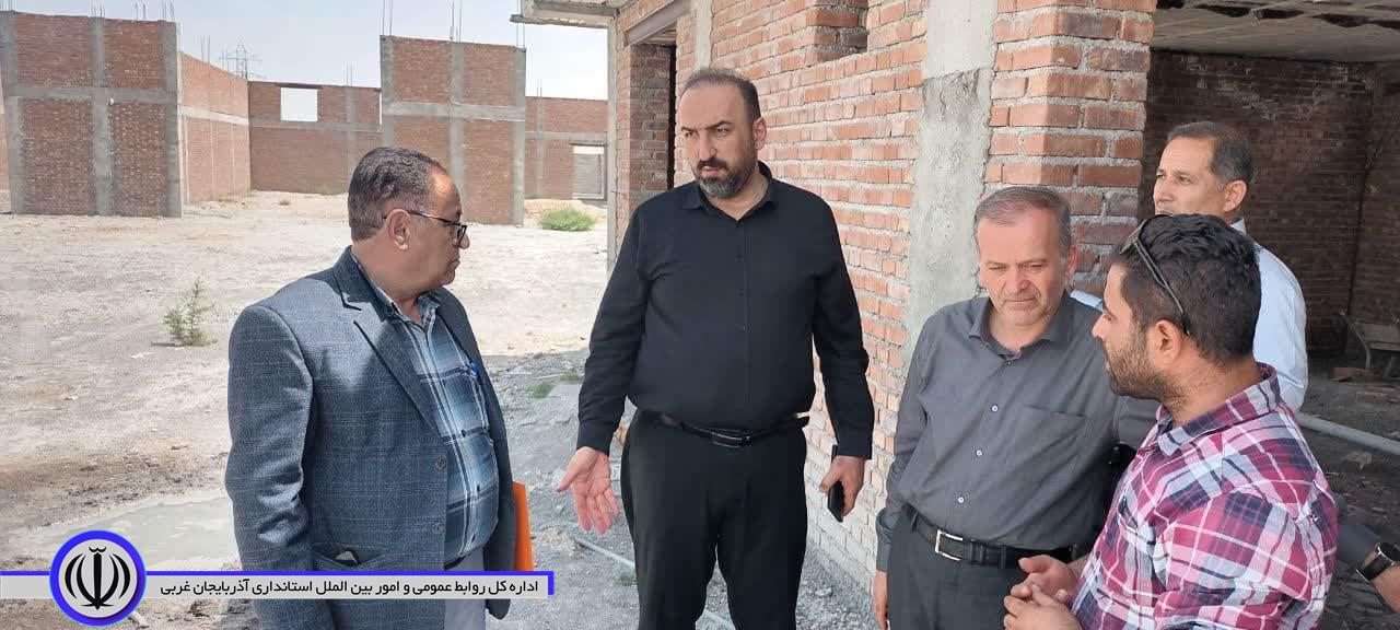 بازدید میدانی سرپرست فرمانداری نقده از شهرک صنعتی شهید بروجردی خلیفه لو