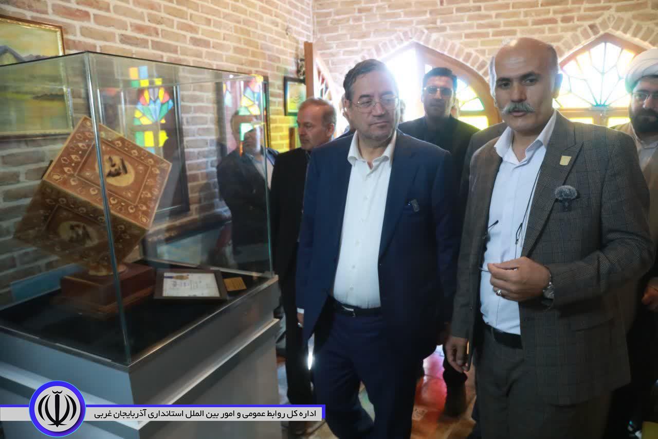 بازدید استاندار آذربایجانغربی از تپه تاریخی حسنلو نقده + تصاویر