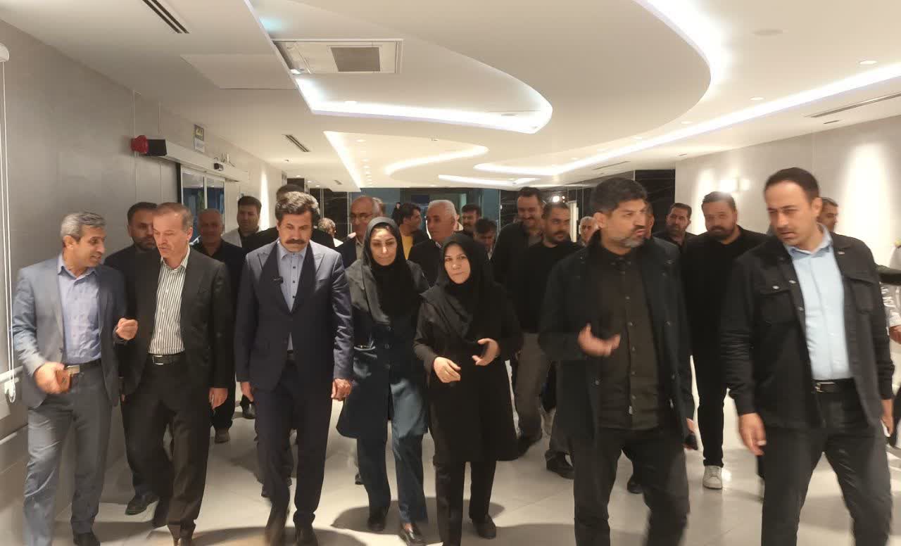 بازدید معاون رییس جمهور از بیمارستان امام خمینی( ره) شهرستان نقده