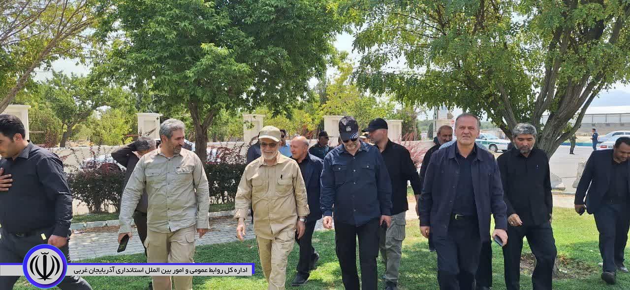 بازدید سردار پورجمشیدیان معاون وزیر کشور و رییس ستاد اربعین کشور، از پروژه های اربعین شهرستان نقده