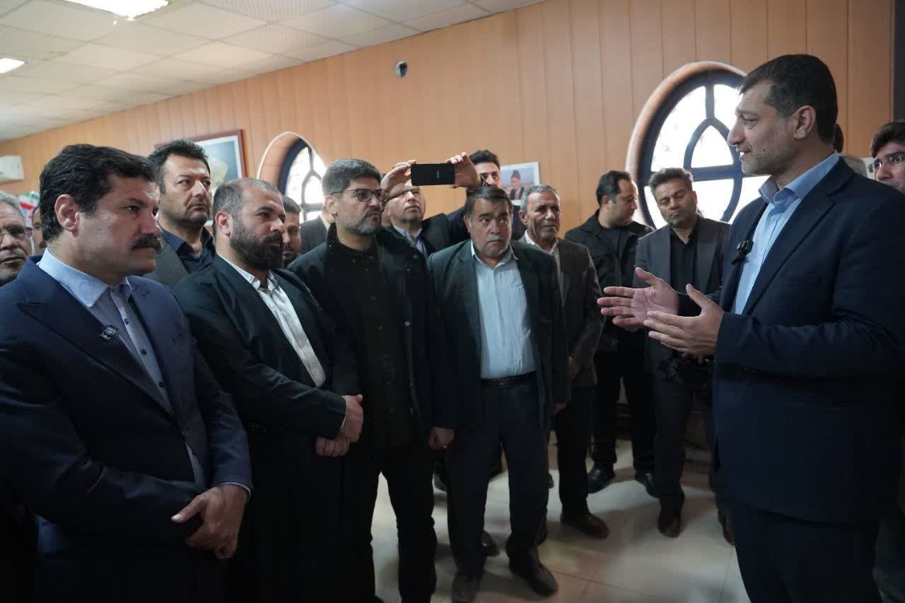 بازدید معاون رئیسجمهور از موزه پایگاه منطقه تاریخی حسنلو