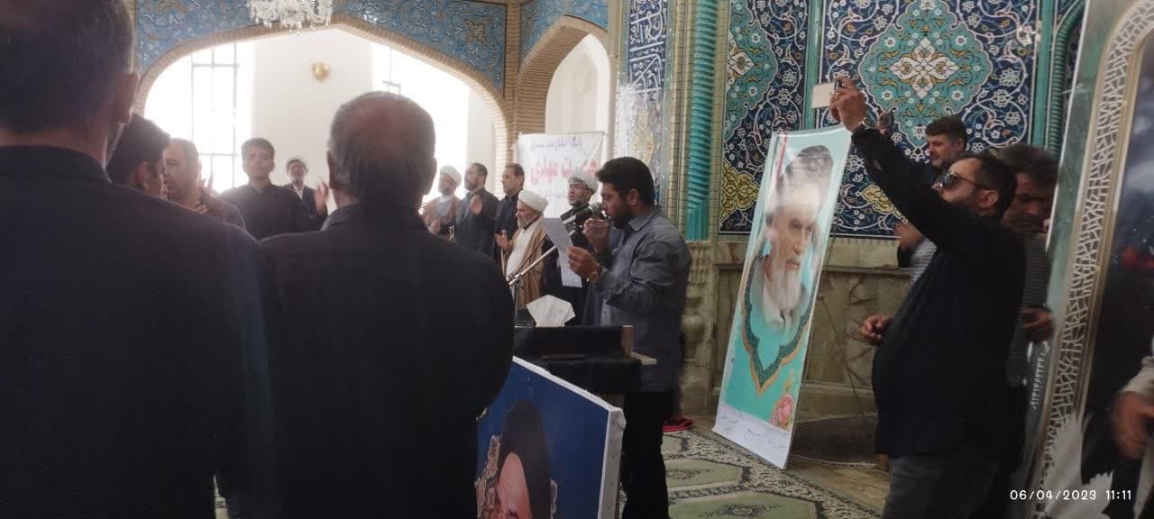 گزارش تصویری: عزاداری مردم شهرستان نقده در سالروز رحلت جانسوز معمار کبیر انقلاب اسلامی