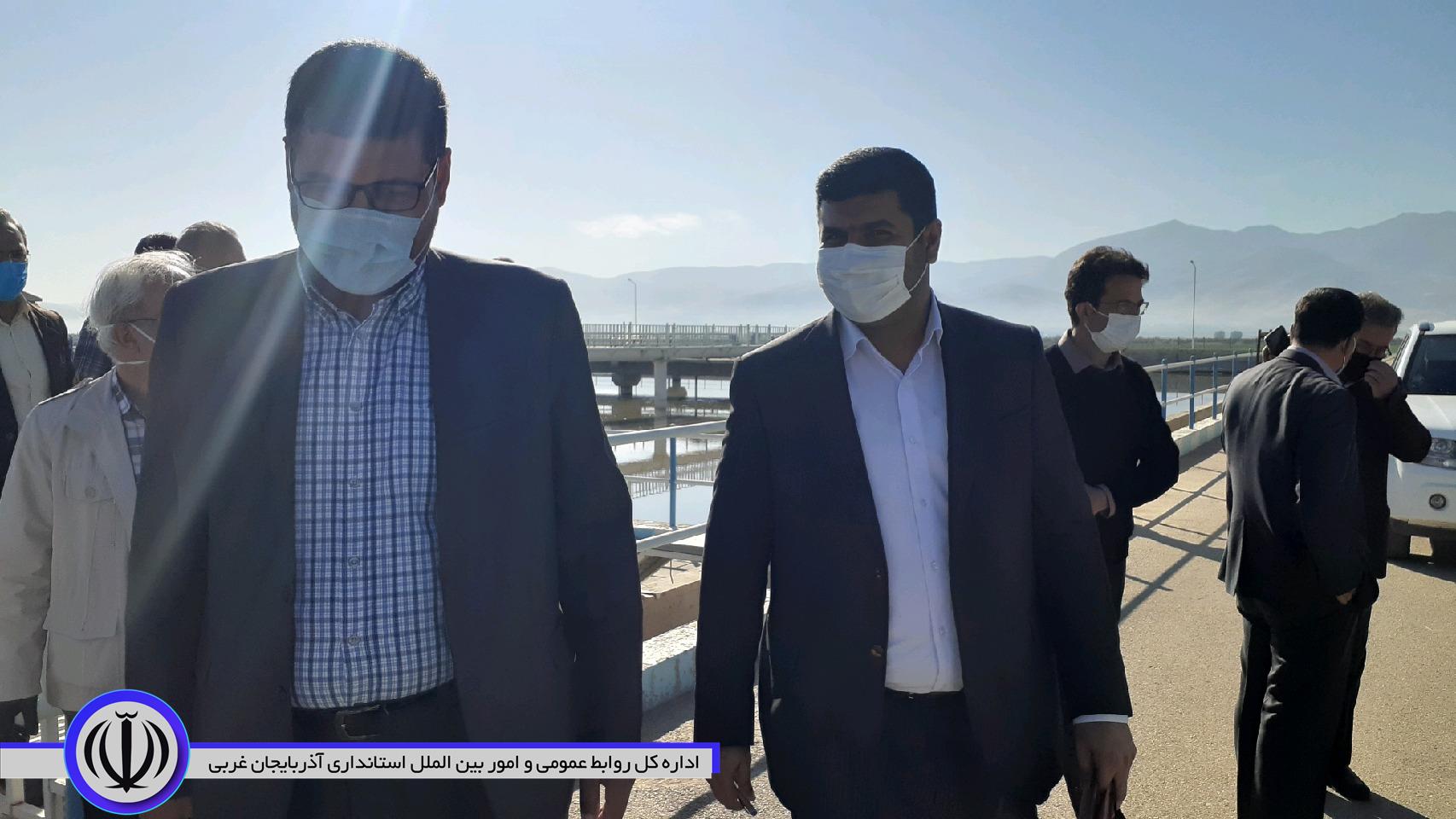 بازدید جغتایی رئیس امور پایش و ارزیابی اعتبارات سازمان برنامه و بودجه کشور از پروژه های نیمه تمام شهرستان نقده