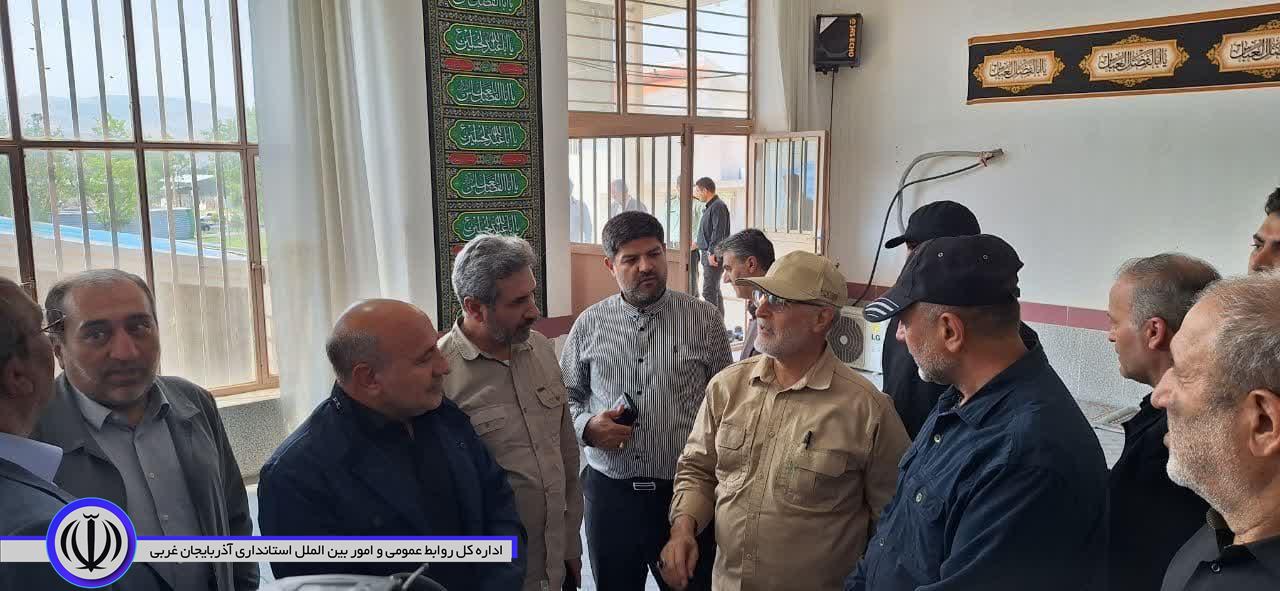 بازدید سردار پورجمشیدیان معاون وزیر کشور و رییس ستاد اربعین کشور، از پروژه های اربعین شهرستان نقده