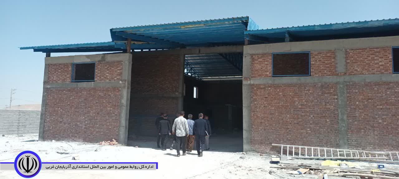 بازدید میدانی سرپرست فرمانداری نقده از شهرک صنعتی شهید بروجردی خلیفه لو