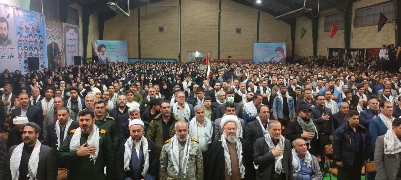 برگزاری اجلاسیه نهایی 700 شهید شهرستان نقده