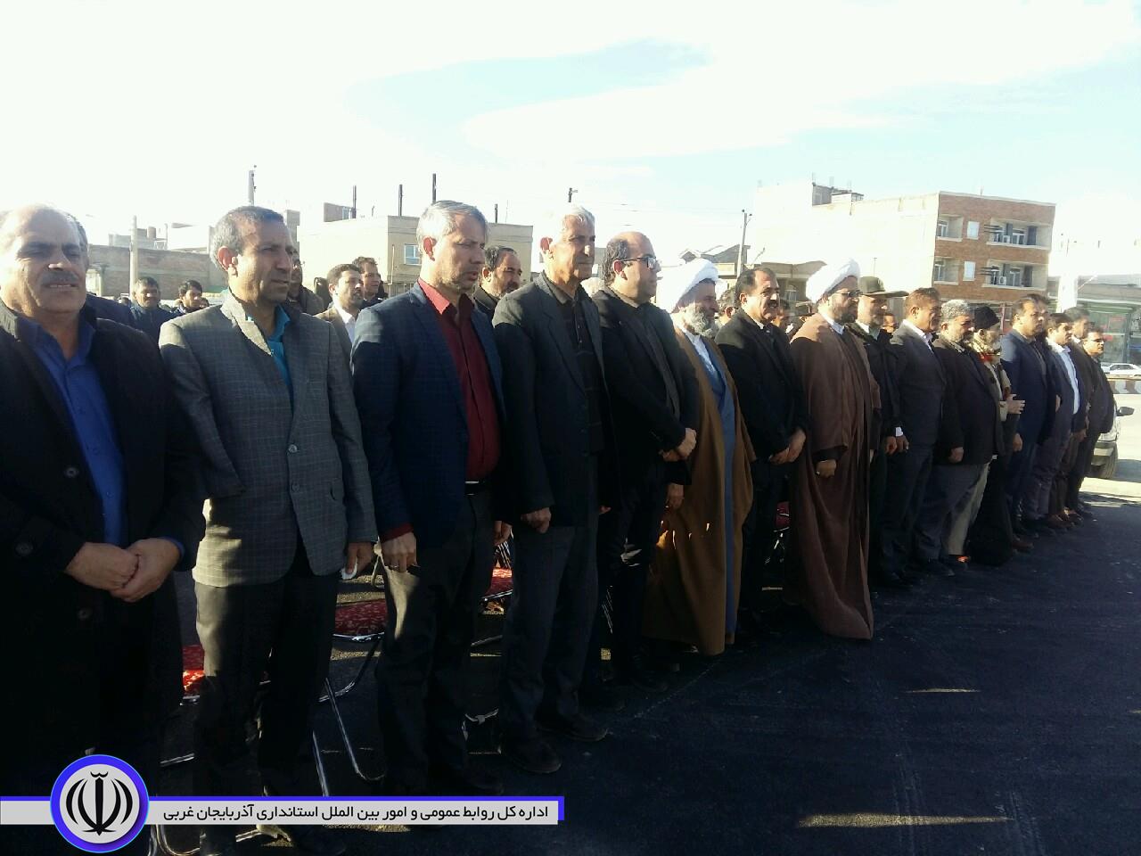 پل مادر در شهرستان نقده به بهره برداری رسید