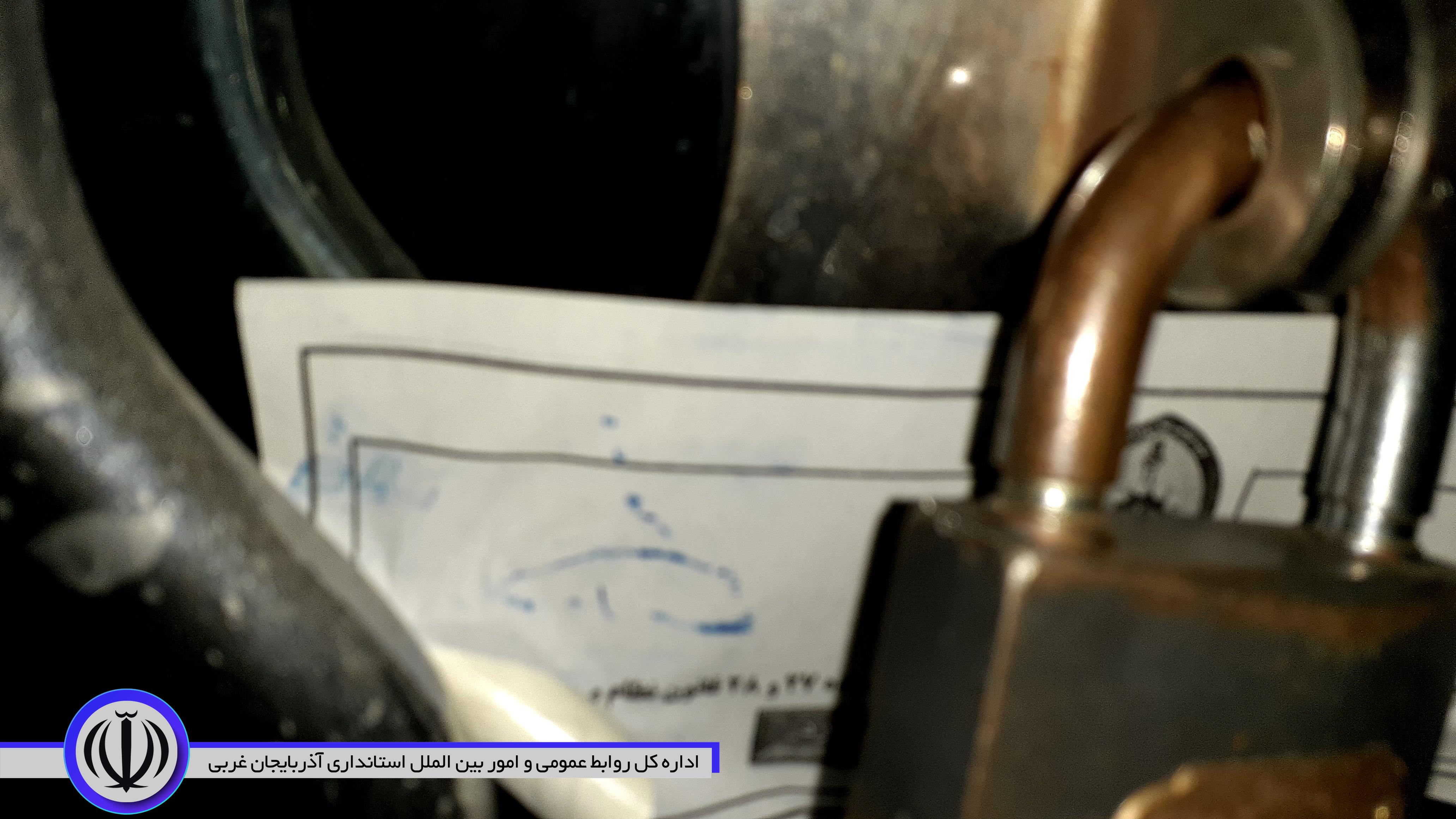 بازدید فرماندار شهرستان نقده از نحوه رعایت پروتکل های بهداشتی در سطح شهر