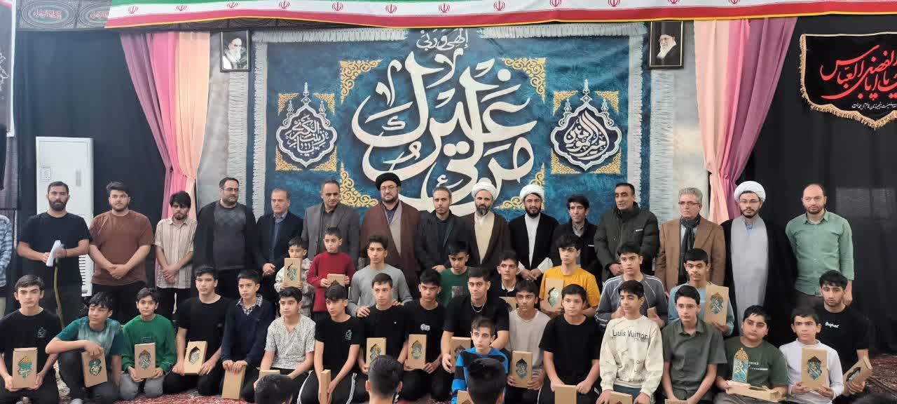 حضور فرماندار نقده در مراسم معنوی اعتکاف دانش‌آموزان