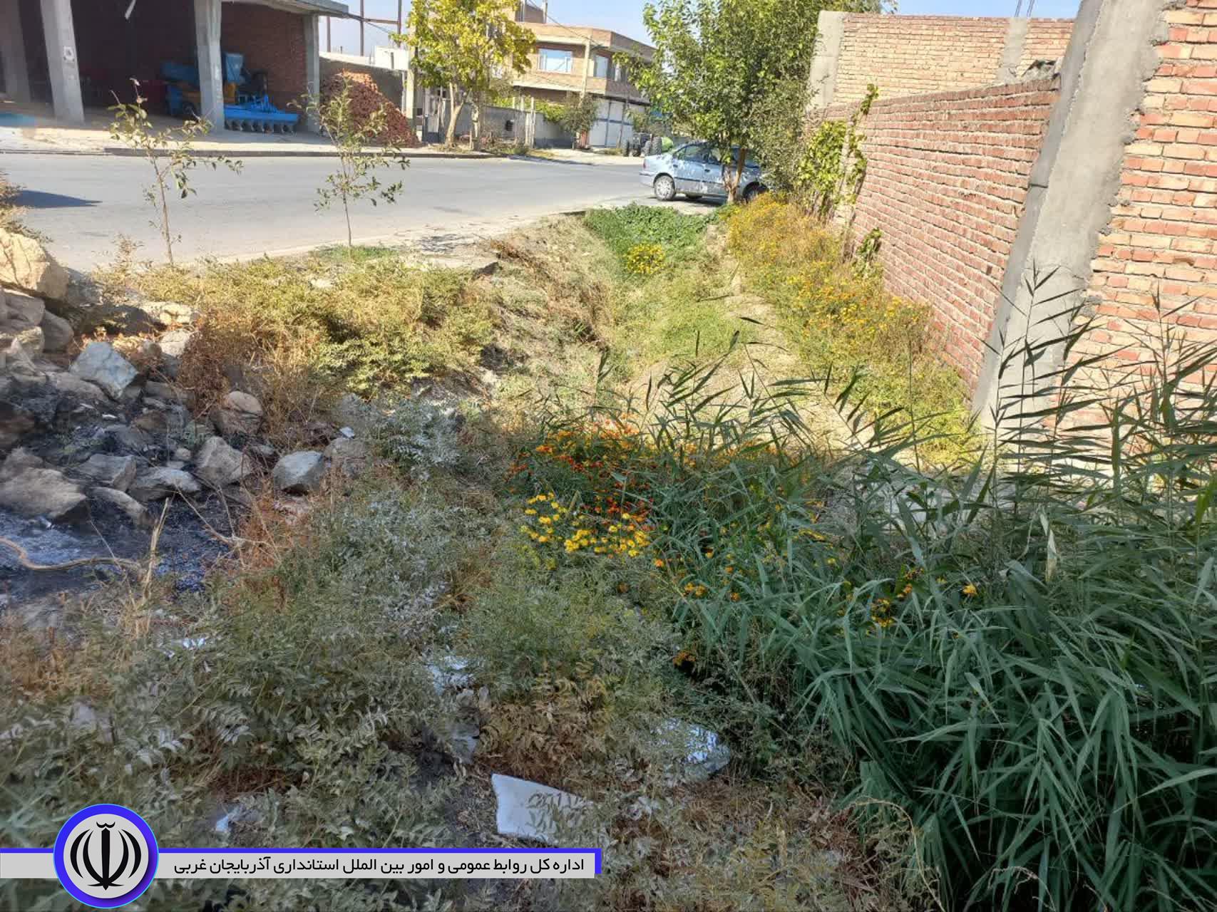 بازدید بخشدار مرکزی نقده از روستای بالقچی با هدف نظارت بر ساماندهی ورودی روستا