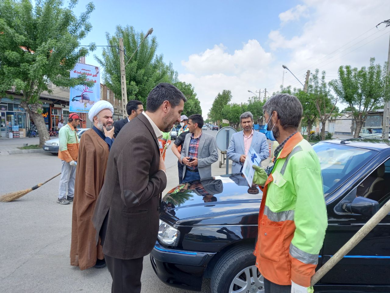 آلبوم تصویری/تقدیر فرماندار شهرستان از کارگران زحمتکش شهرداری